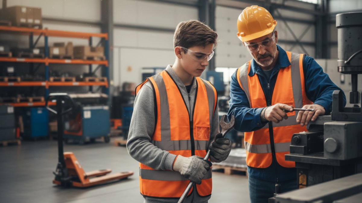 Bezpečnost práce mladistvých zaměstnanců