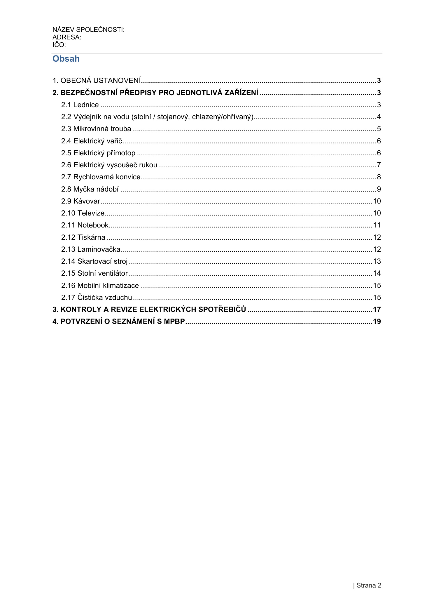Strana 2 — MPBP Kancelářské spotřebiče